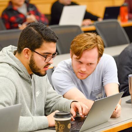 Students on Computer