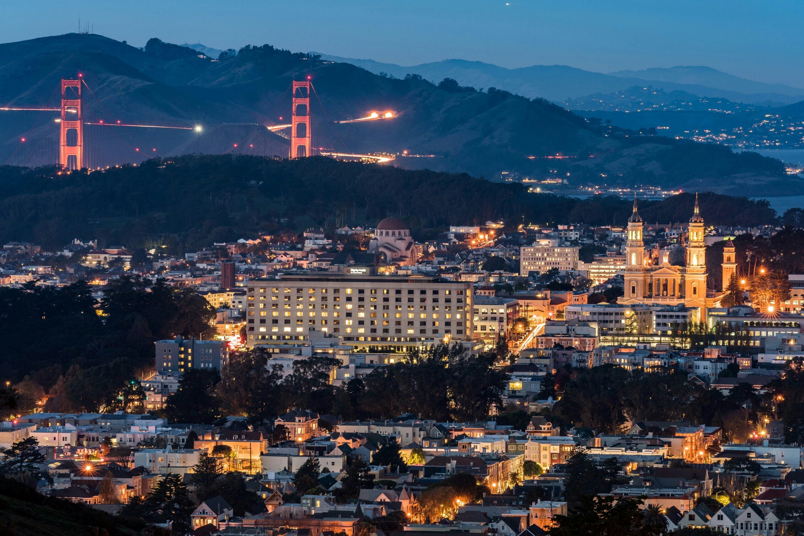 San Fransisco at night