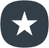 Squircle star icon