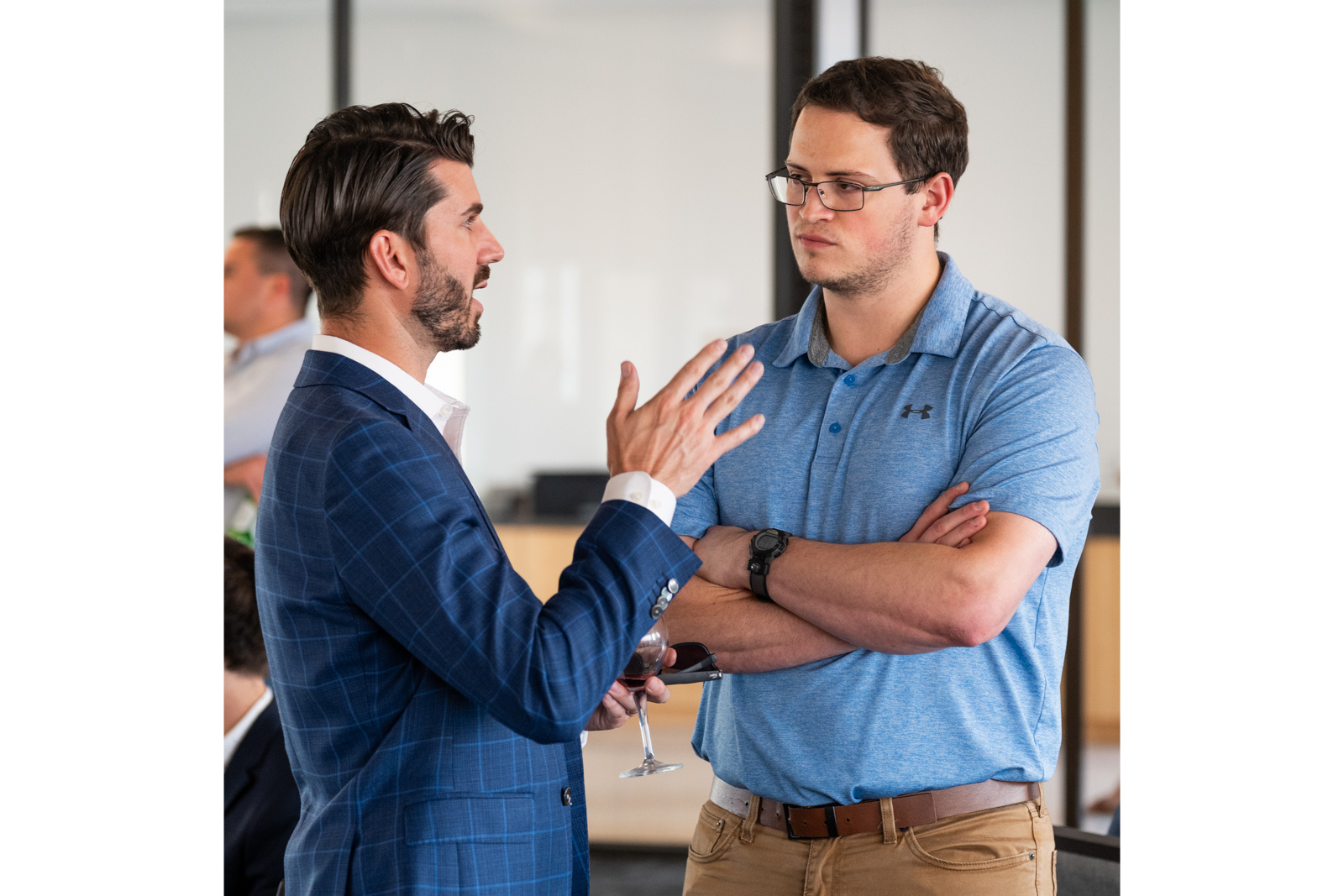 McCombs classroom with students