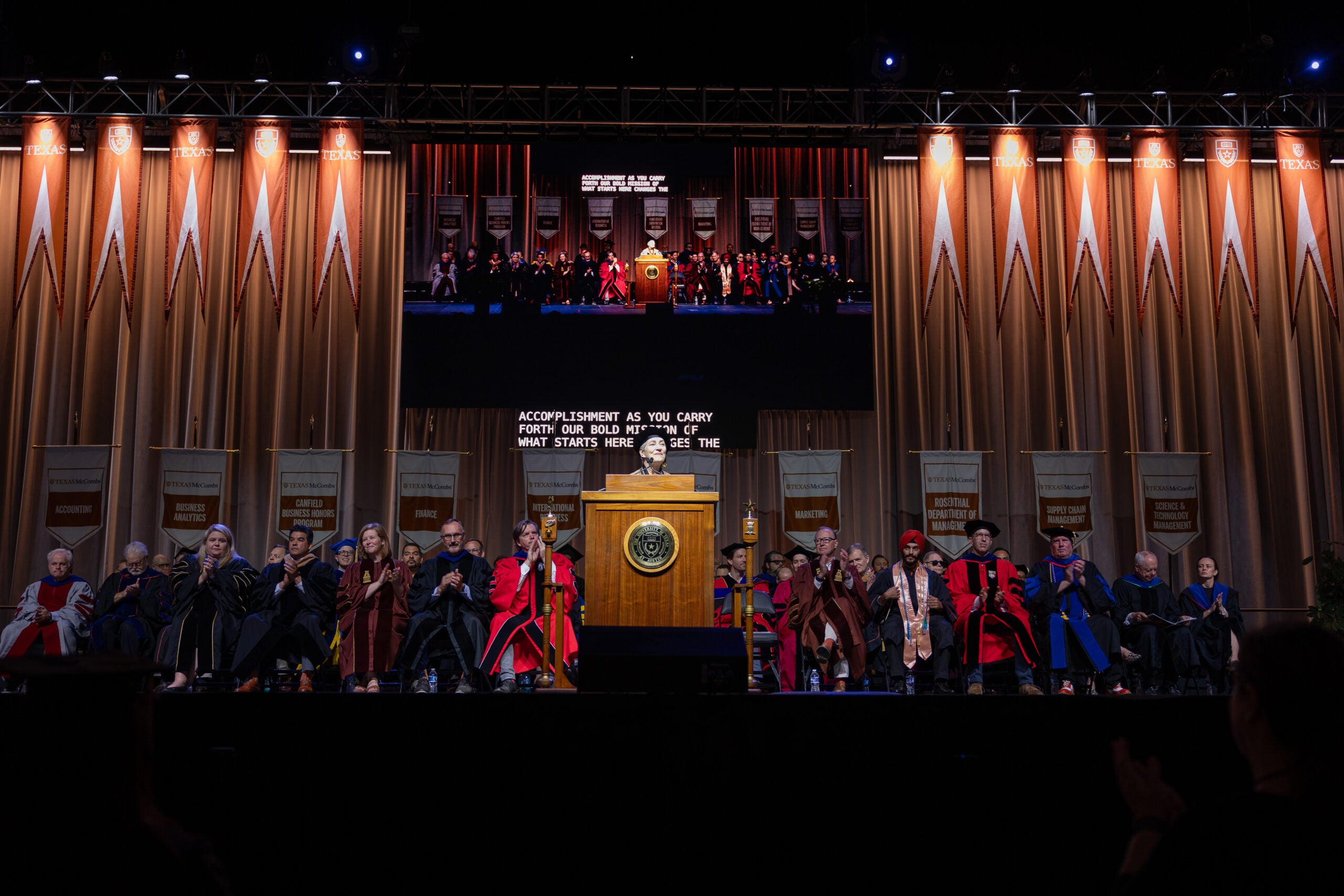 2025 BBA Commencement Stage