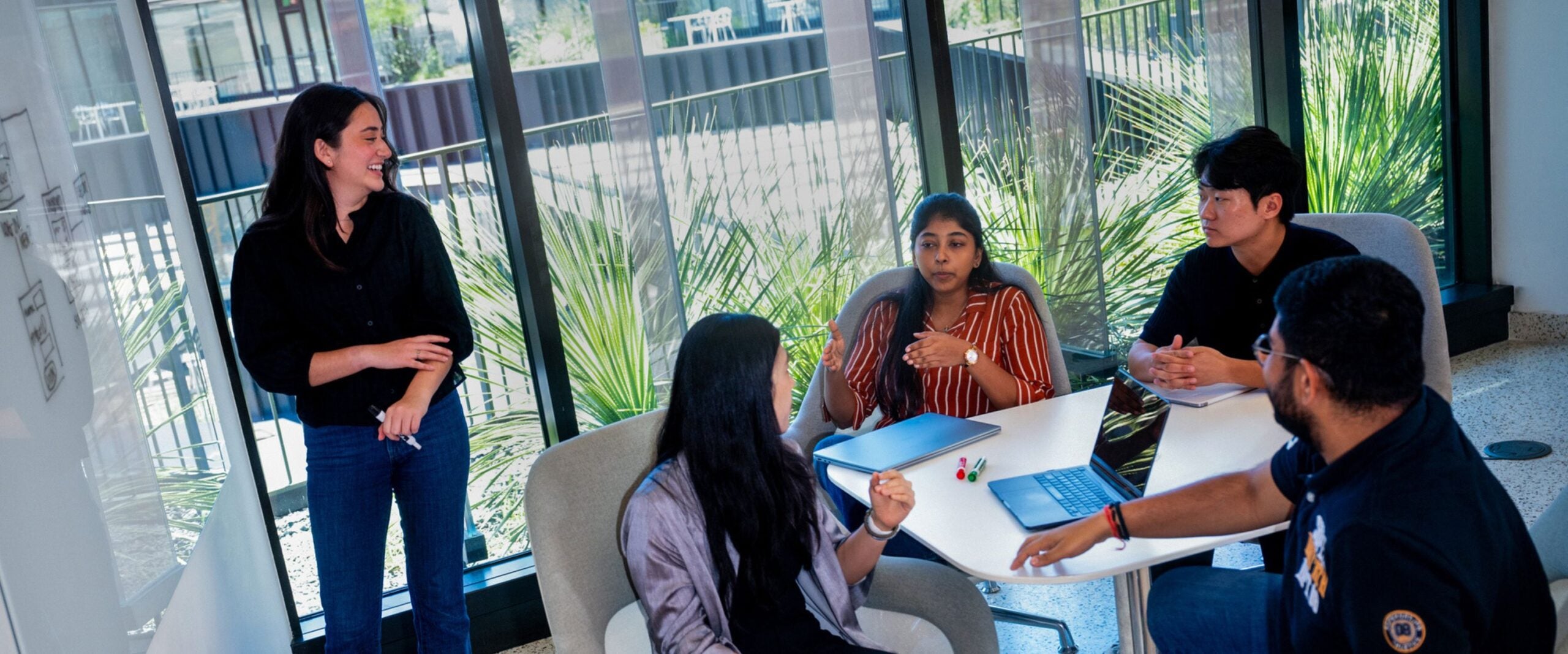 Group of MSITM students