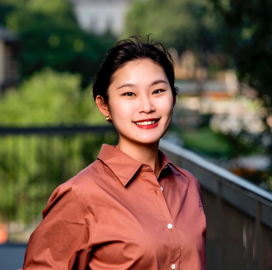 MSTC Student Ambassador posing for a headshot outdoors.
