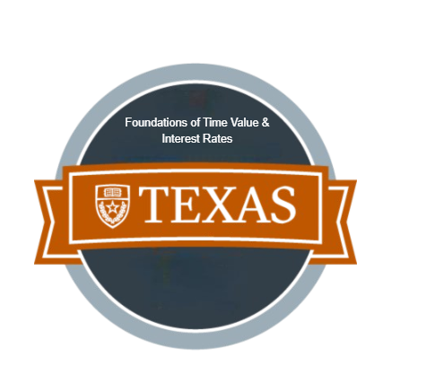 Foundations of Time Value badge