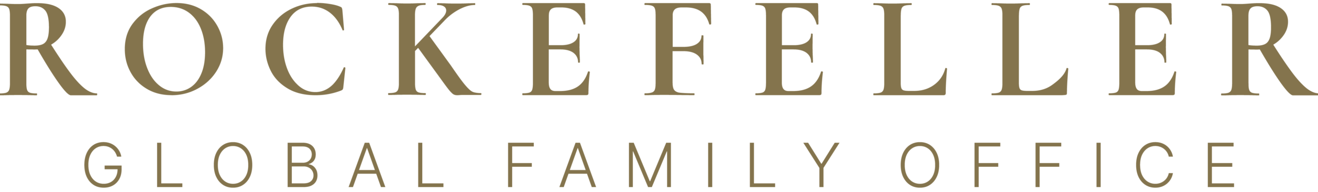 Rockefeller Global Family Office logo