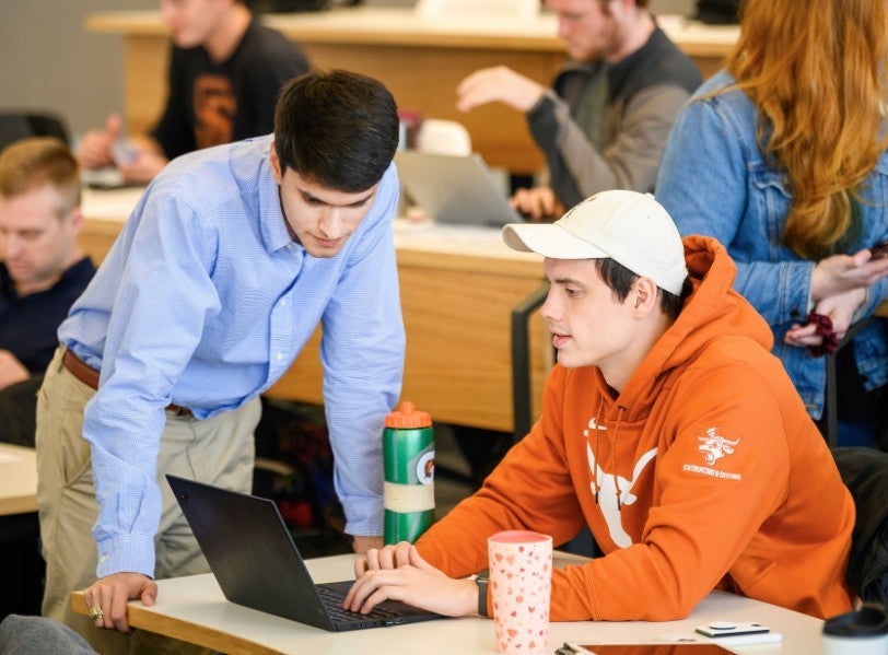 Student and teacher learning AI